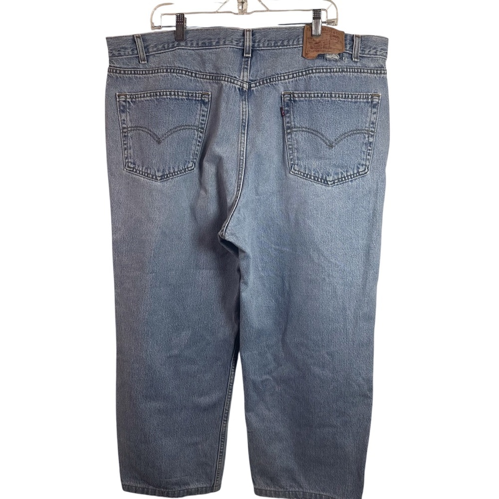 Levi’s 550 Relaxed Fit Jeans Vintage Wash W46 L32 Mens - Picture 4 of 8